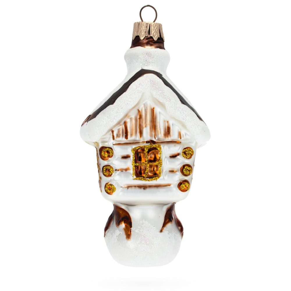 Chicken Legs Hut Mini Glass Christmas Ornament  |   Fairy Tales Fairy Tales Fairy Tales