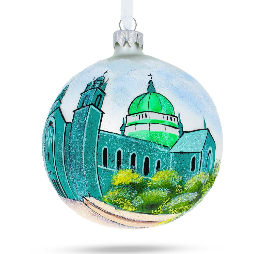 Galway Cathedral, Ireland Glass Ball Christmas Ornament 4 Inches  |   Travel Ornaments Travel