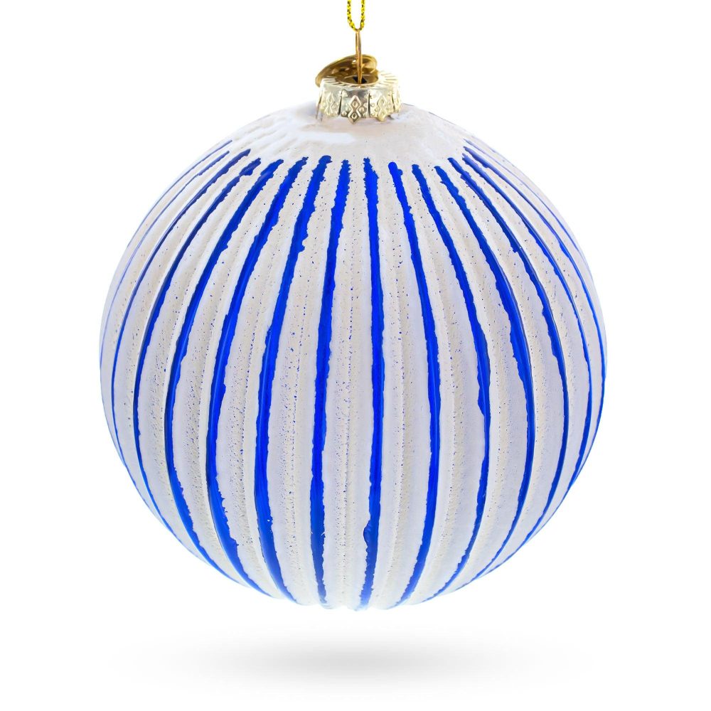 Jack In The Box Blown Glass Christmas Ornament  |   Geometrical Geometrical Geometrical