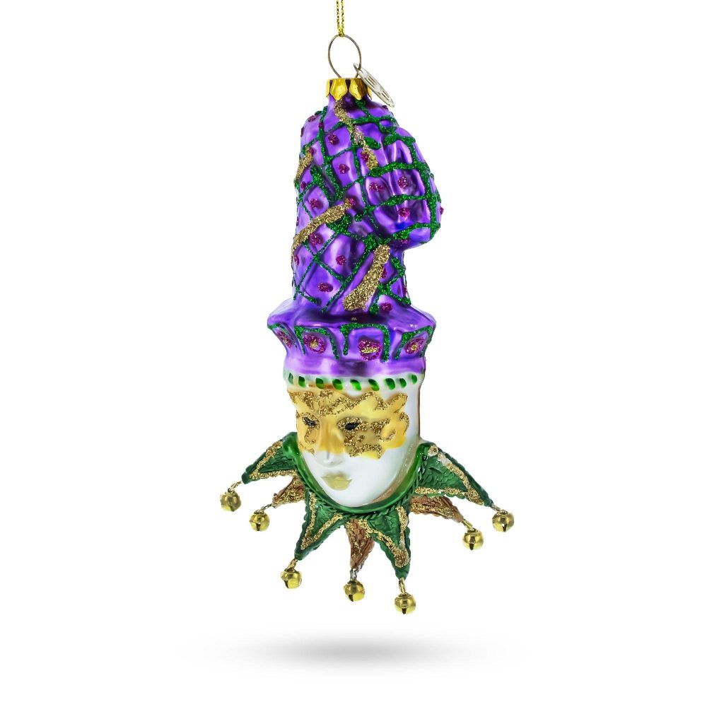 Mardi Gras Mask Blown Glass Christmas Ornament  |   Occasions Occasions Occasions