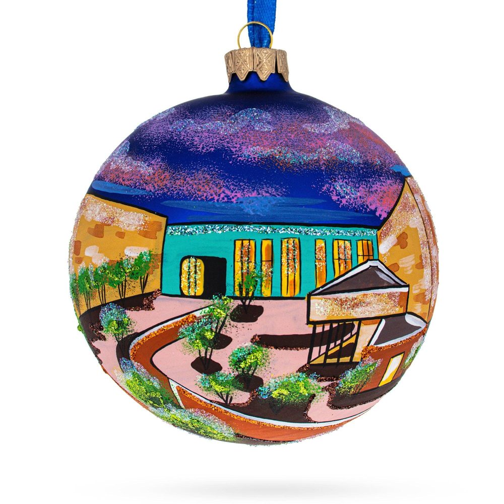 Musical Instrument Museum, Phoenix, Arizona Glass Ball Christmas Ornament 4 Inches  |   Travel Ornaments Travel