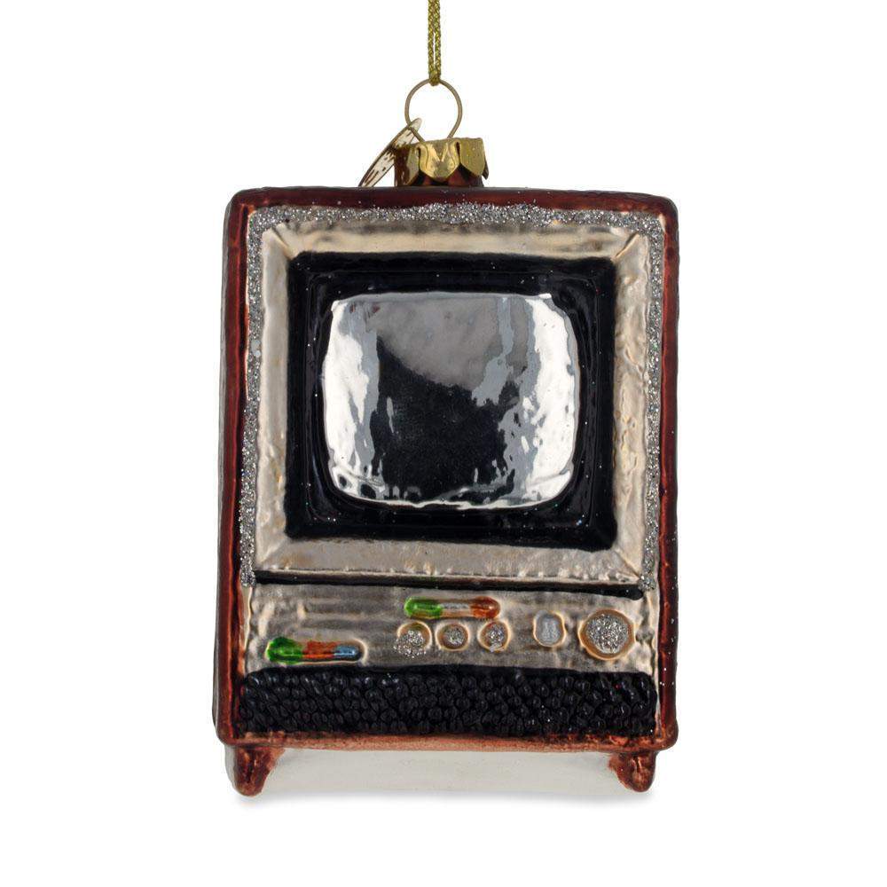 Nostalgic Retro Classic Tv Blown Glass Christmas Ornament  |   Hobby Hobby Hobby