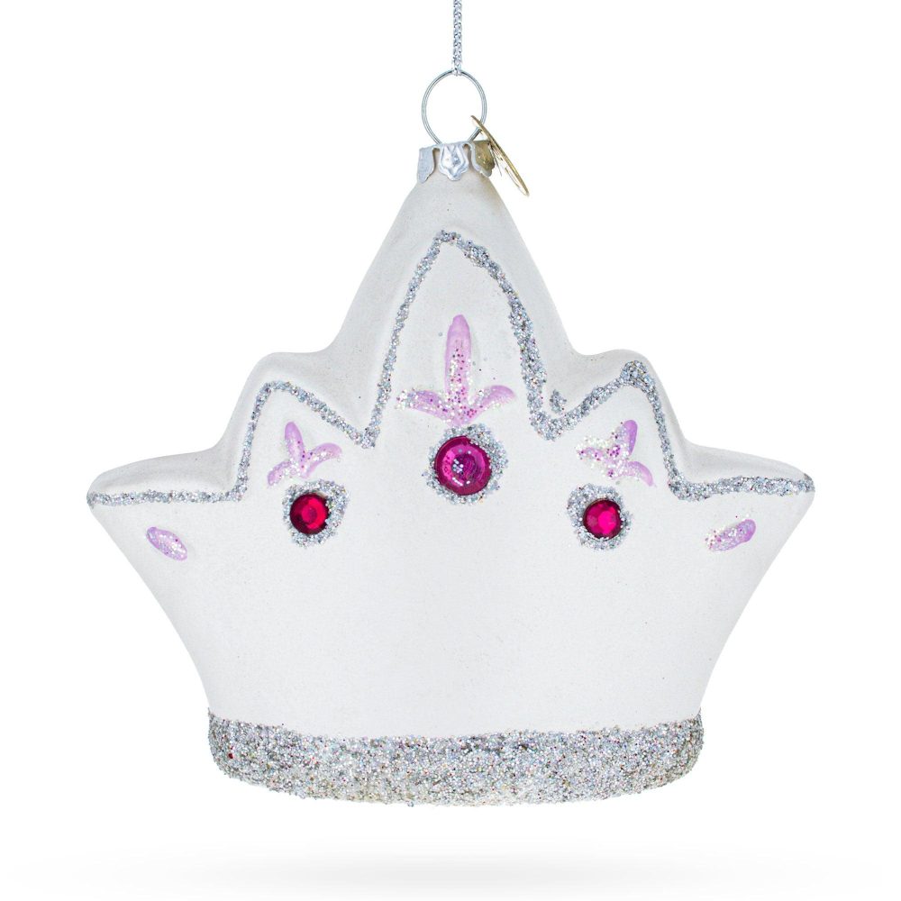 Princess Crown Blown Glass Christmas Ornament  |   Fairy Tales Fairy Tales Fairy Tales