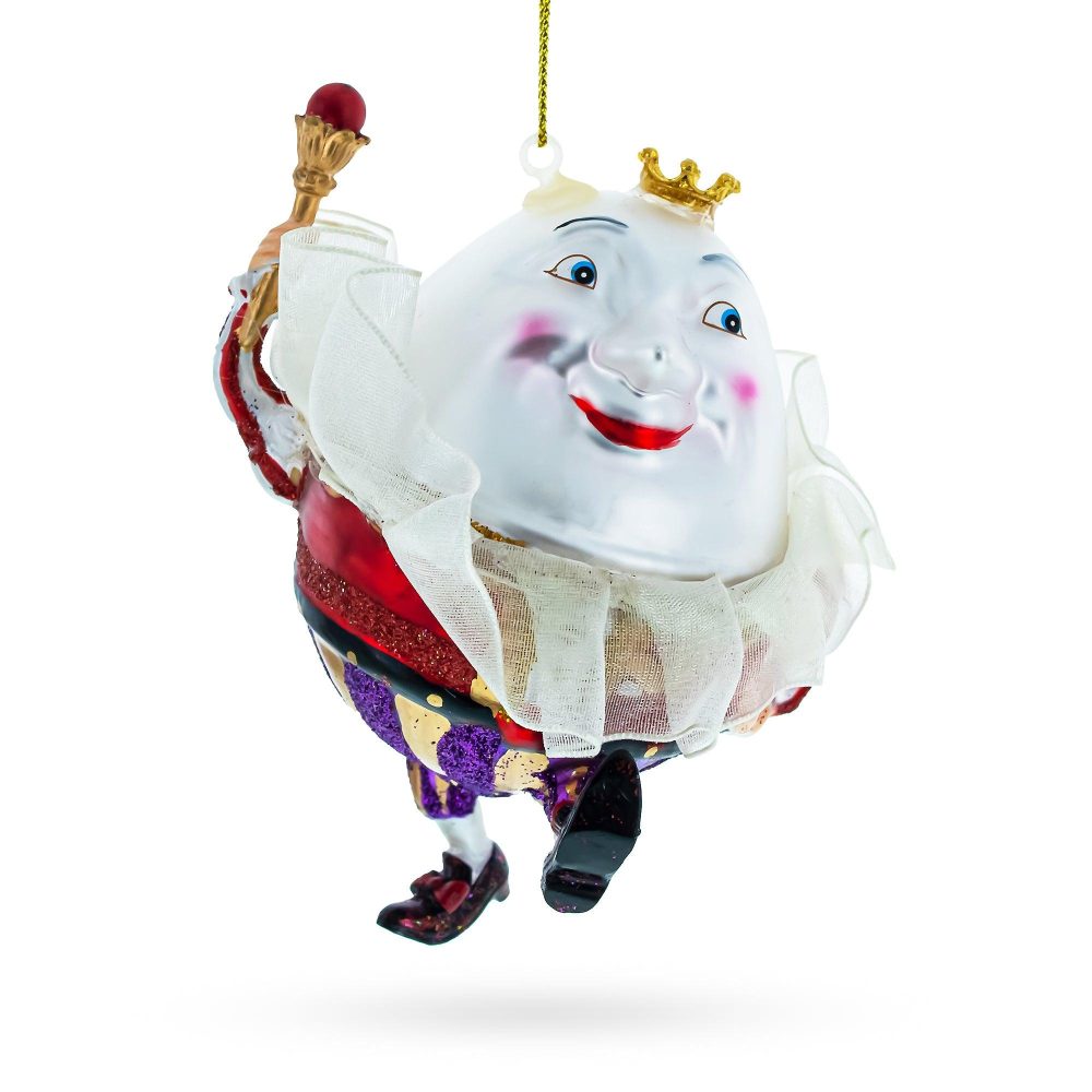 Regal Egg King Blown Glass Christmas Ornament  |   Fairy Tales Fairy Tales Fairy Tales