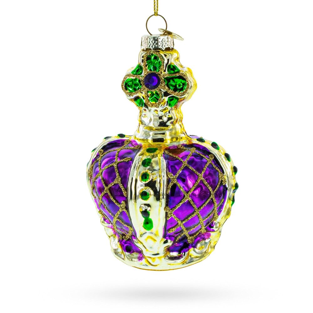 Royal Crown Regal Blown Glass Christmas Ornament  |   Royal Collection Ornaments Royal Collection