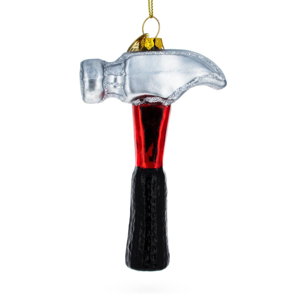 Rugged Hammer Blown Glass Christmas Ornament  |   Occupations Occupations Occupations