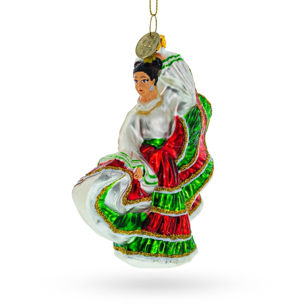 Traditional Dancer Blown Glass Christmas Ornament  |   Hobby Hobby Hobby