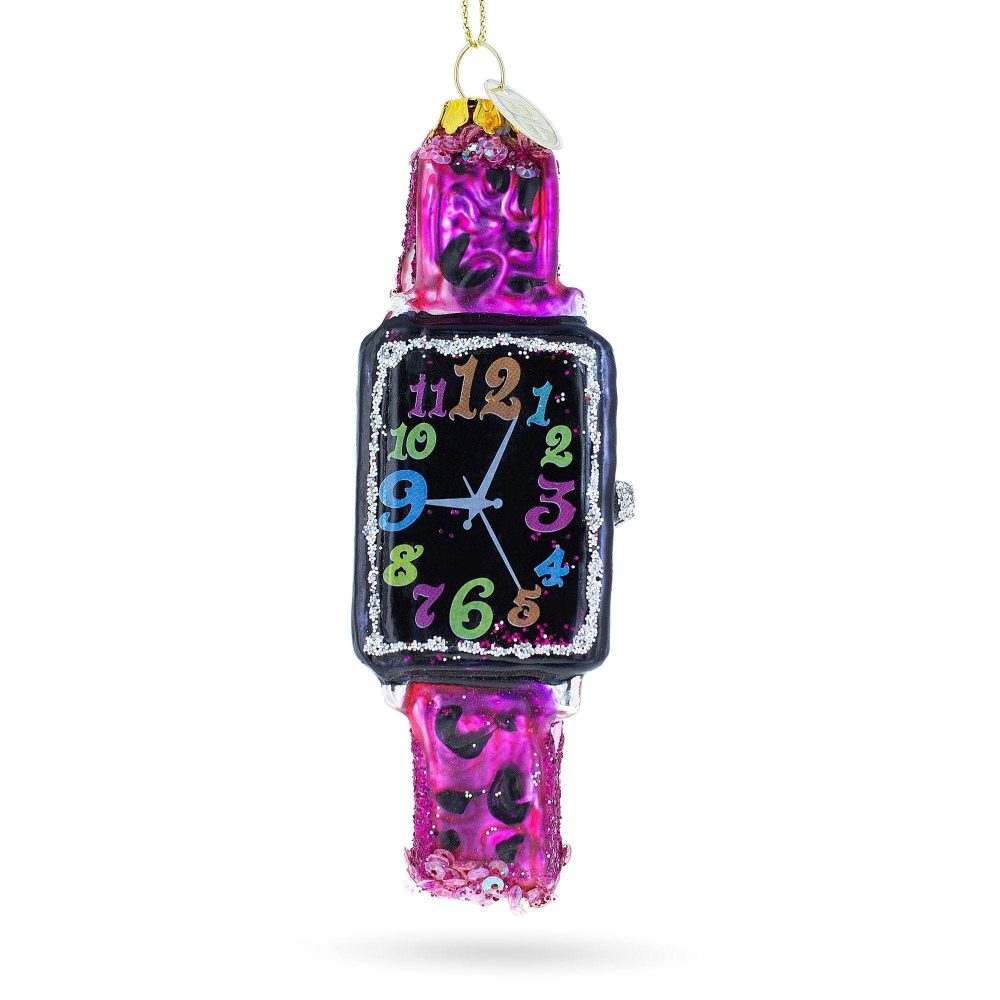 Trendy Fashion Watch Blown Glass Christmas Ornament  |   Fashion Fashion Fashion